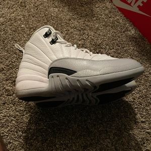 Size 7 gray and white 12s